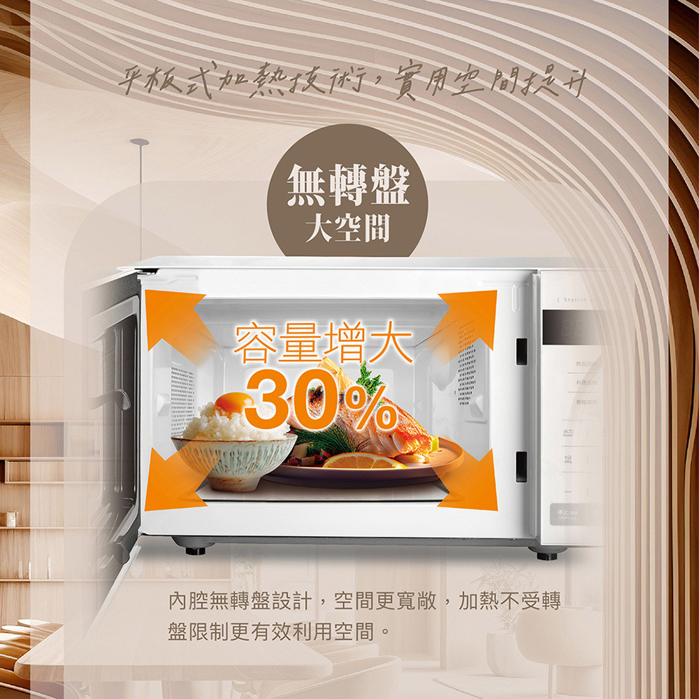 CHIMEI 奇美 20L微電腦平台式微波爐 MV-20B0FM, , large