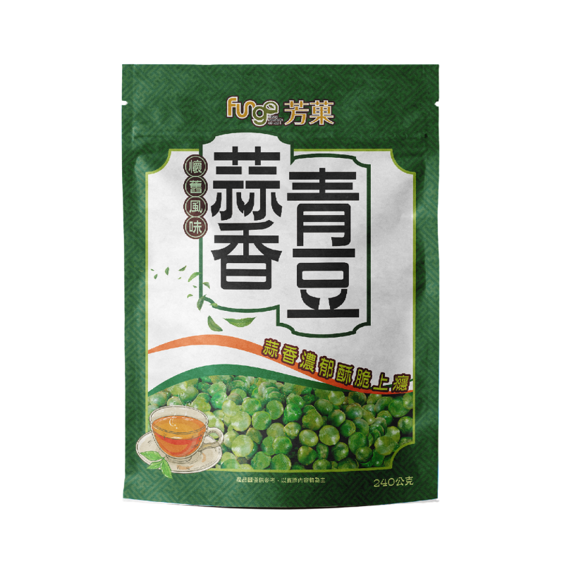 [萬鑫]Fungo芳菓蒜香青豆240g(2包組), , large