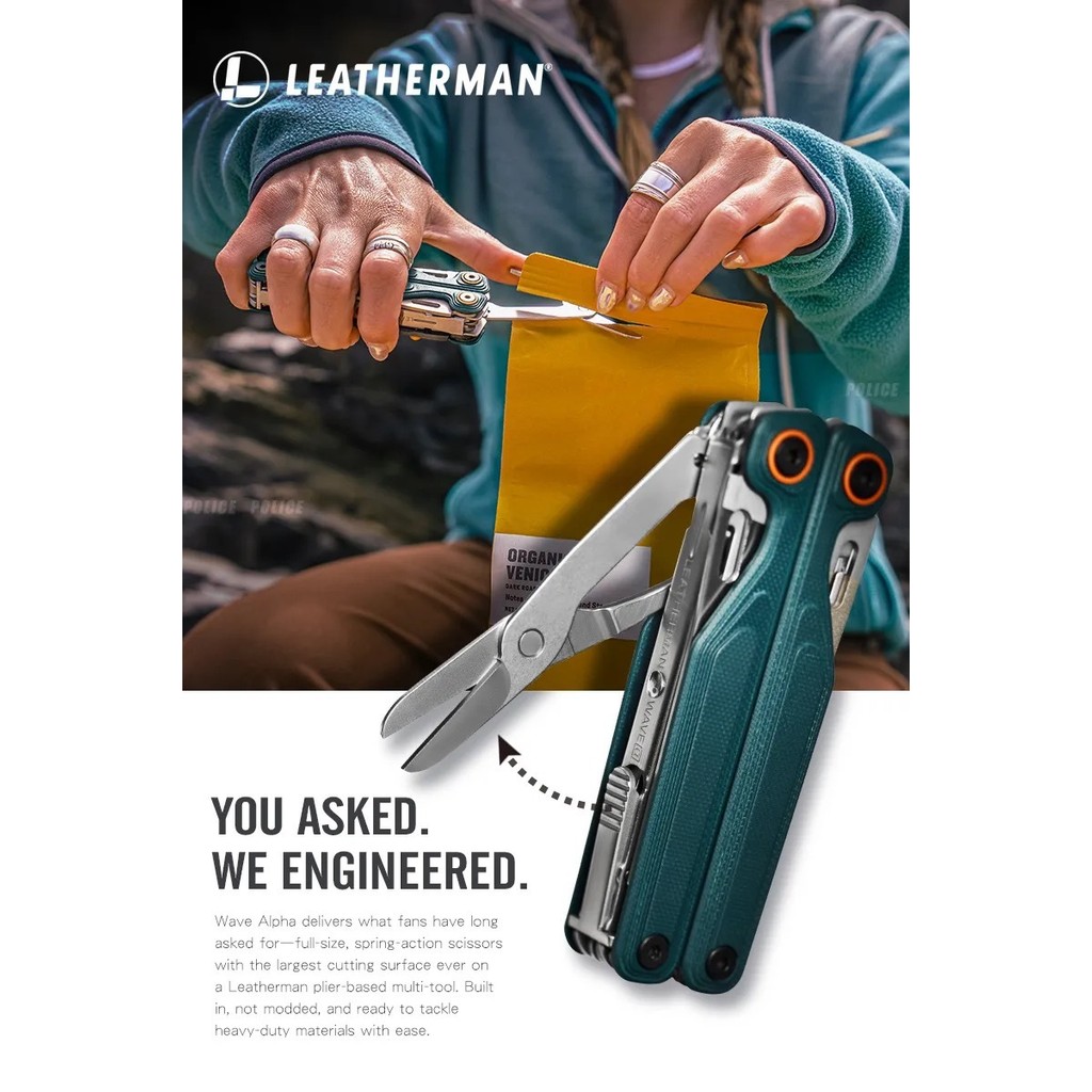 【Leatherman】Leatherman Wave Alpha #833401｜K.T.Tactical 鎧德戶外, , large