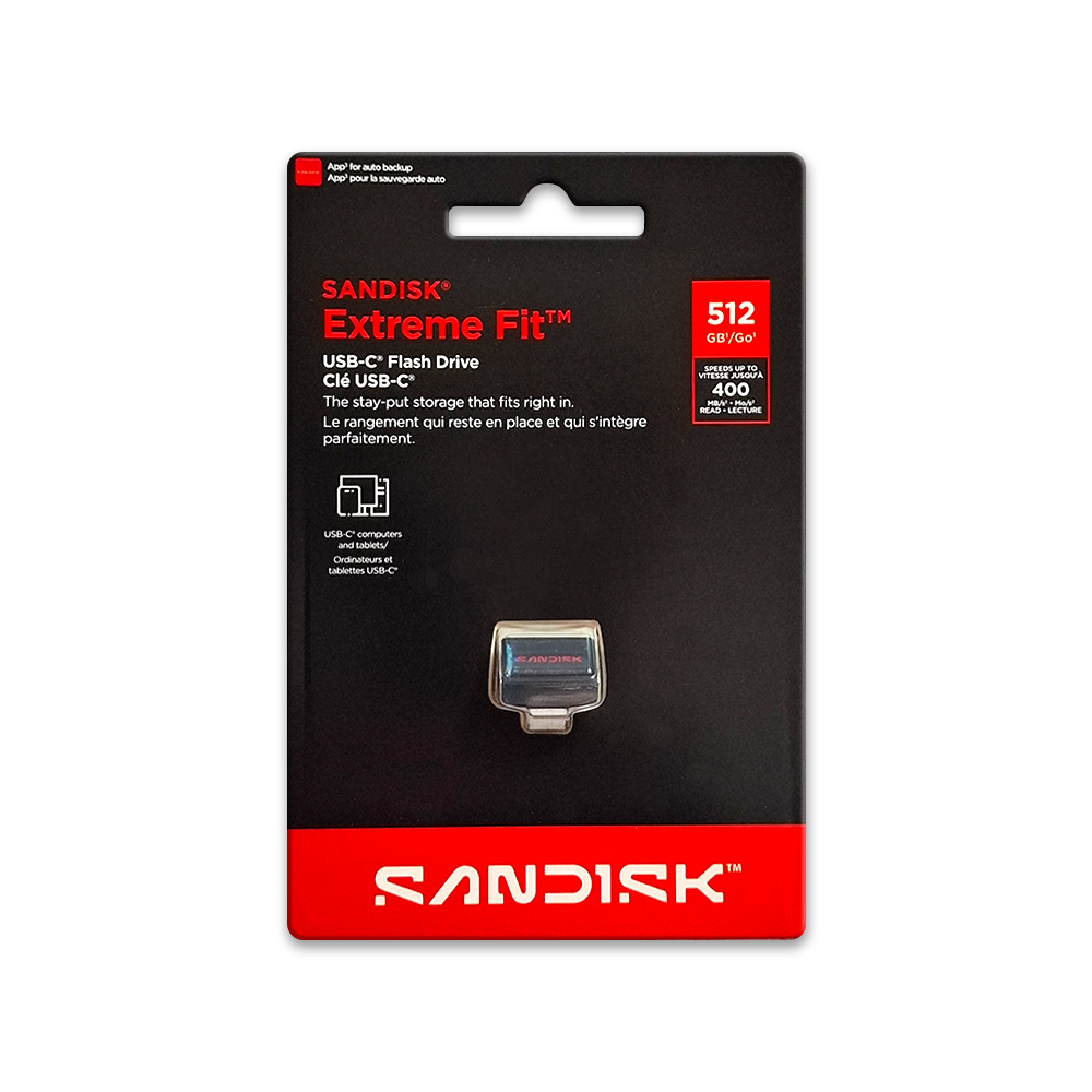 SanDisk CZ530 Extreme Fit 512G USB 3.2 Type-C, , large