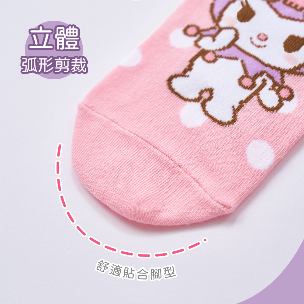 (多款)Sanrio 三麗鷗女童襪【旺達棉品】KU-A505, , large