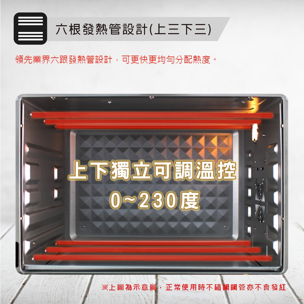晶工牌 43L旋風烤箱 JK-7450, , large