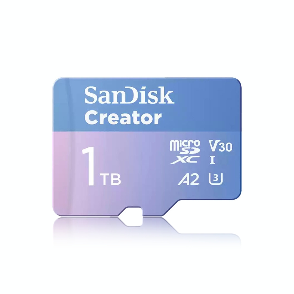 SanDisk Creator 1TB UHS-I U3 A2 V30 microSDXC, , large