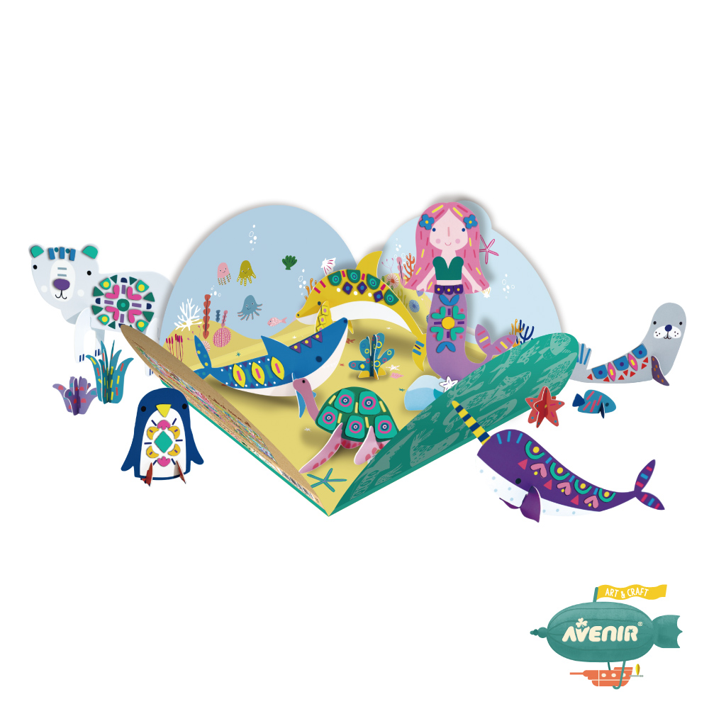 Stick &lsquo;N&rsquo; Play-Polar and Sea Animals, , large
