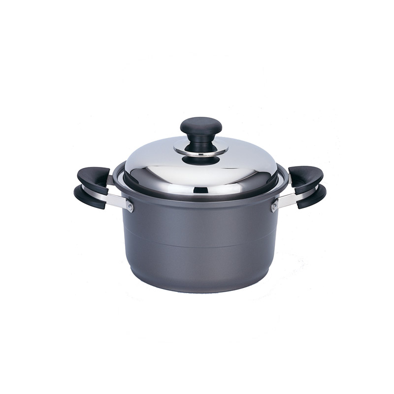PEARL HORSE Deep Titanium Alloy Double Handle Pot &ndash; JA-A-009-022, , large