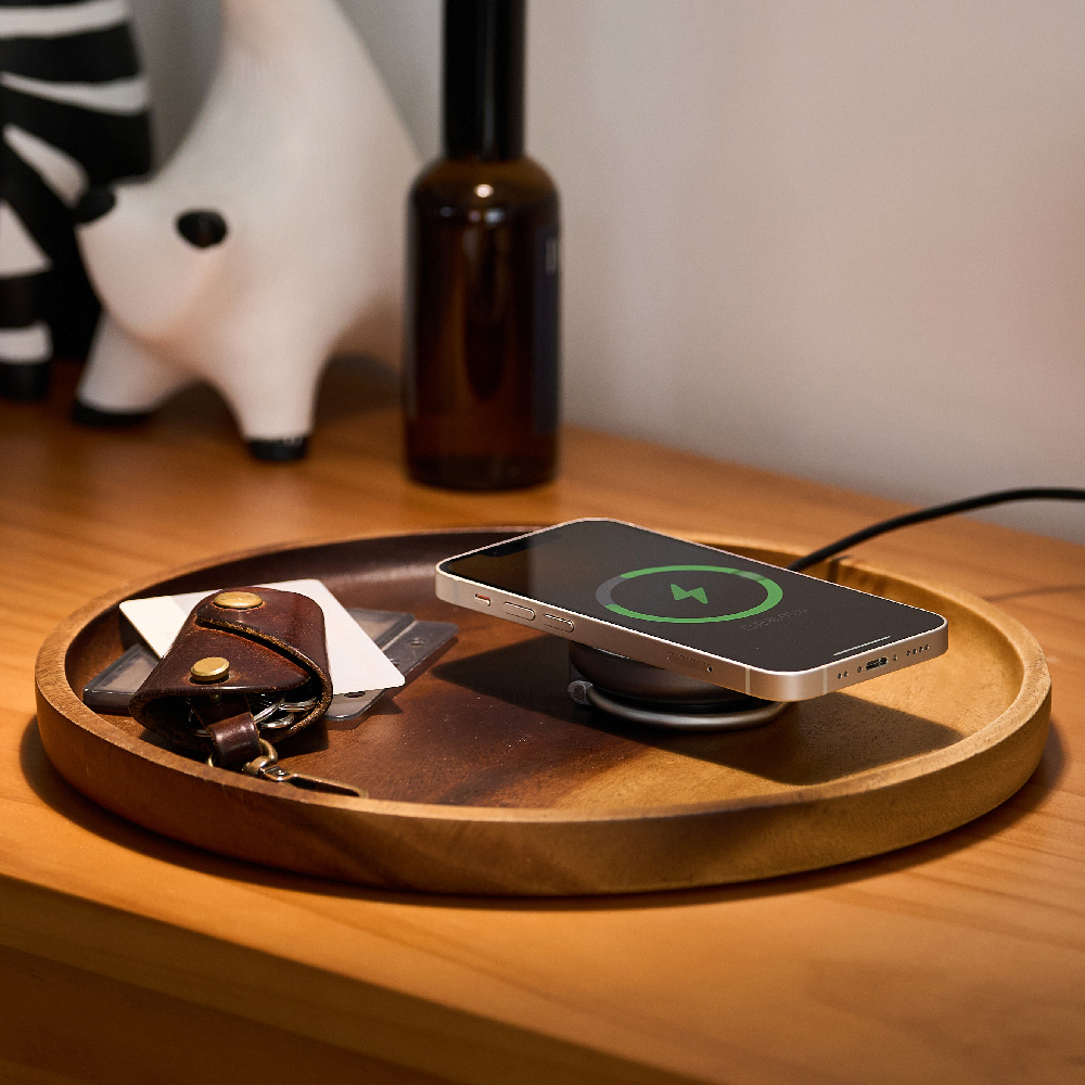 [杰鼎奧拉] 贈收納包-omars｜Qi2.0二合一磁吸無線充電架｜AppleWatch快充｜15W無線快充, , large