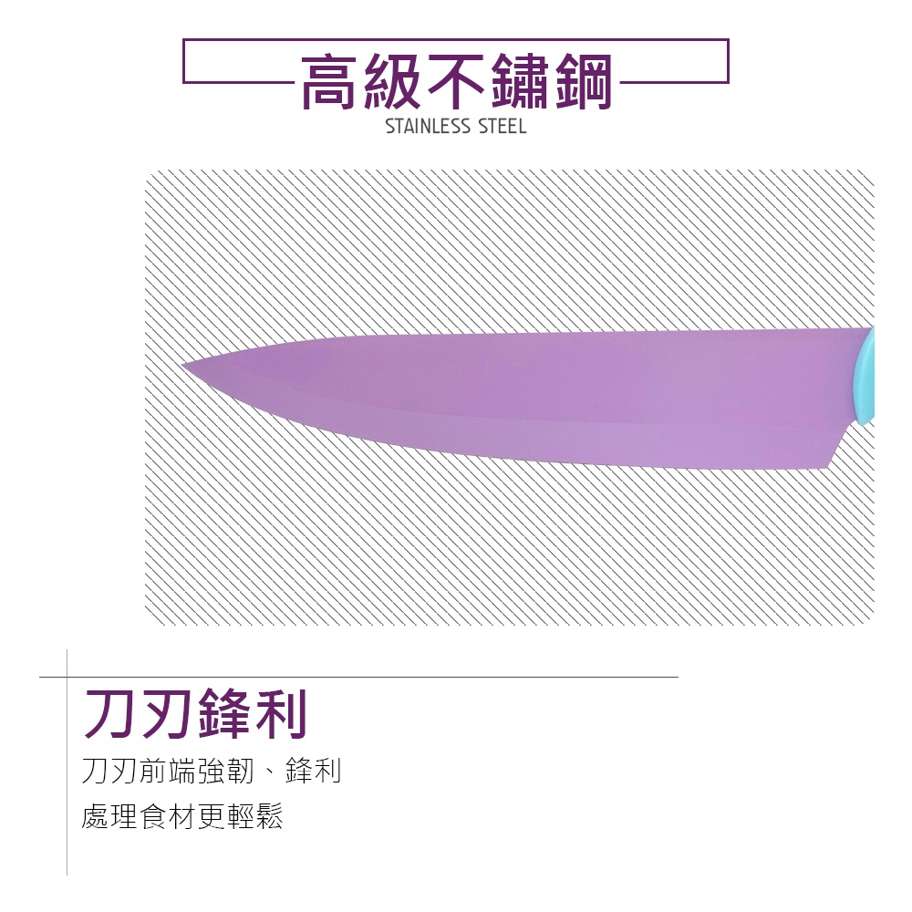 CLARE 可蕾爾 絢彩刀具 水果刀  不鏽鋼環保裝-Leidea樂德兒, , large