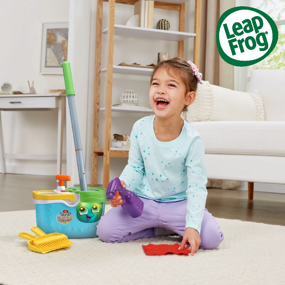 官方直營【LeapFrog】大掃除小幫手學習組(好神拖仿真玩具組), , large