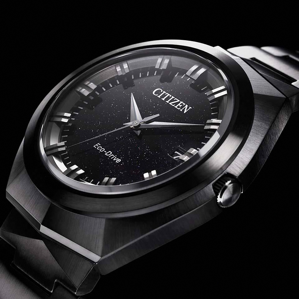 CITIZEN 星辰 無際星輝 全球旗艦款 光動能大三針手錶 BN1015-52E, , large