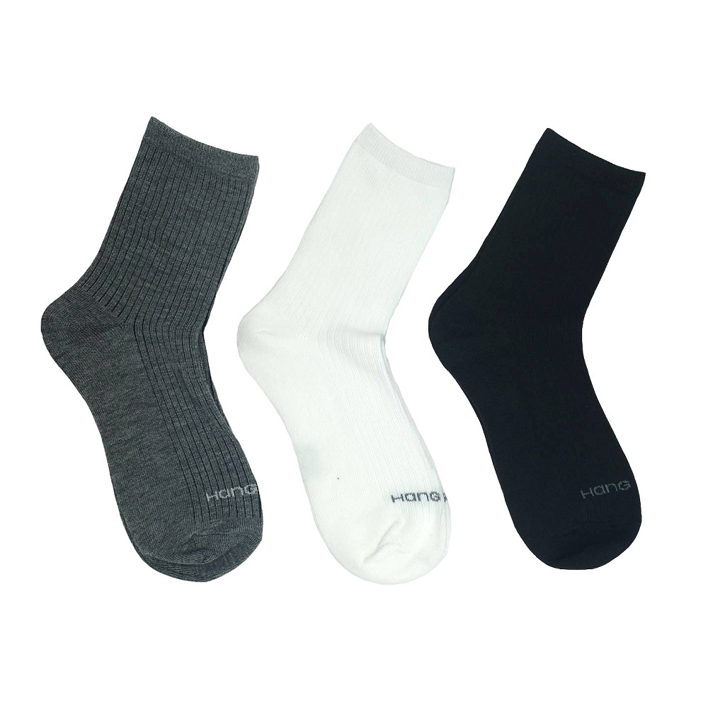 Hangten 3/4休閒襪四入超值組, , large