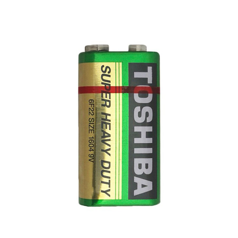 【龍品文創】東芝  9V 1入 碳鋅電池, , large