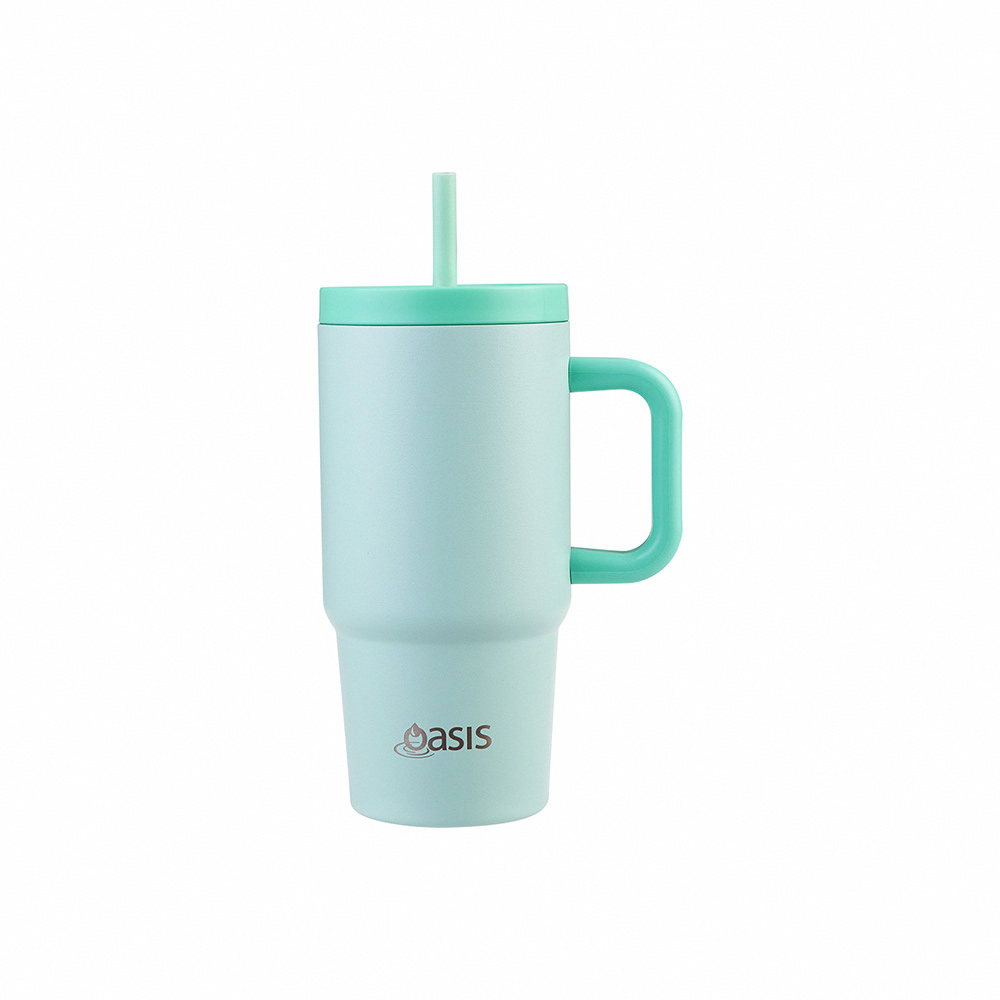 [澳洲 Oasis] 雙層真空保溫吸管隨行杯 700ml, , large