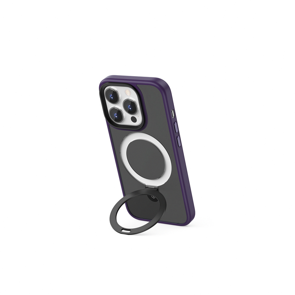 【WiWU】展翼支架磁吸手機殼iPhone15系列/四型號/四色, , large
