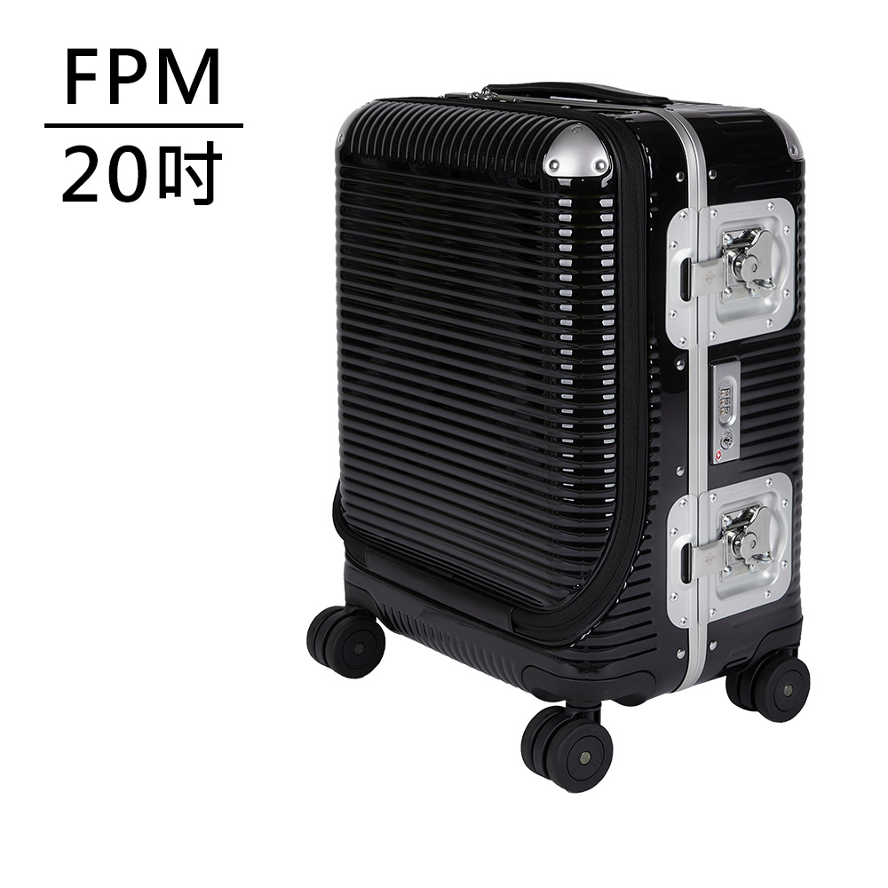 FPM BANK LIGHT Licorice Black系列20吋商務登機箱 爵士黑-平輸品(A1925301916), , large