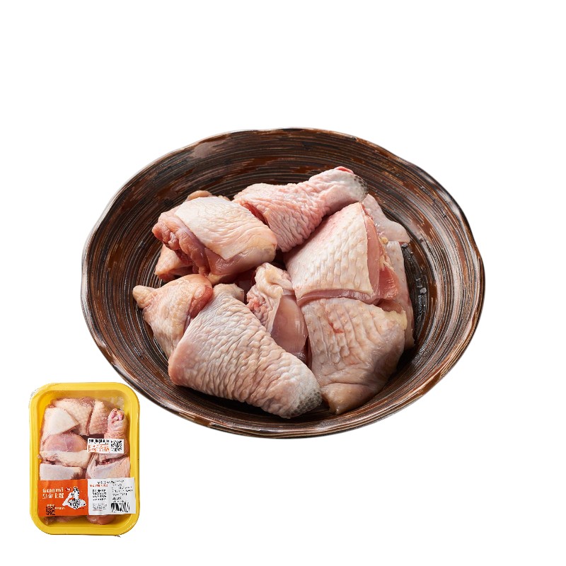 冷藏鹿野皇金土雞骨腿切塊600g, , large