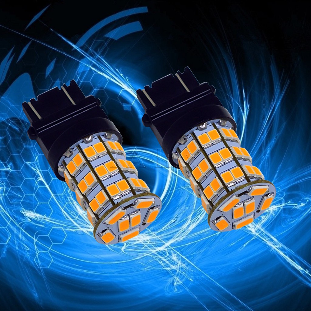 【PA LED】美規 3157 3156 55晶 5630 2835 SMD LED 橘光 黃光 方向燈 角燈 小燈, , large