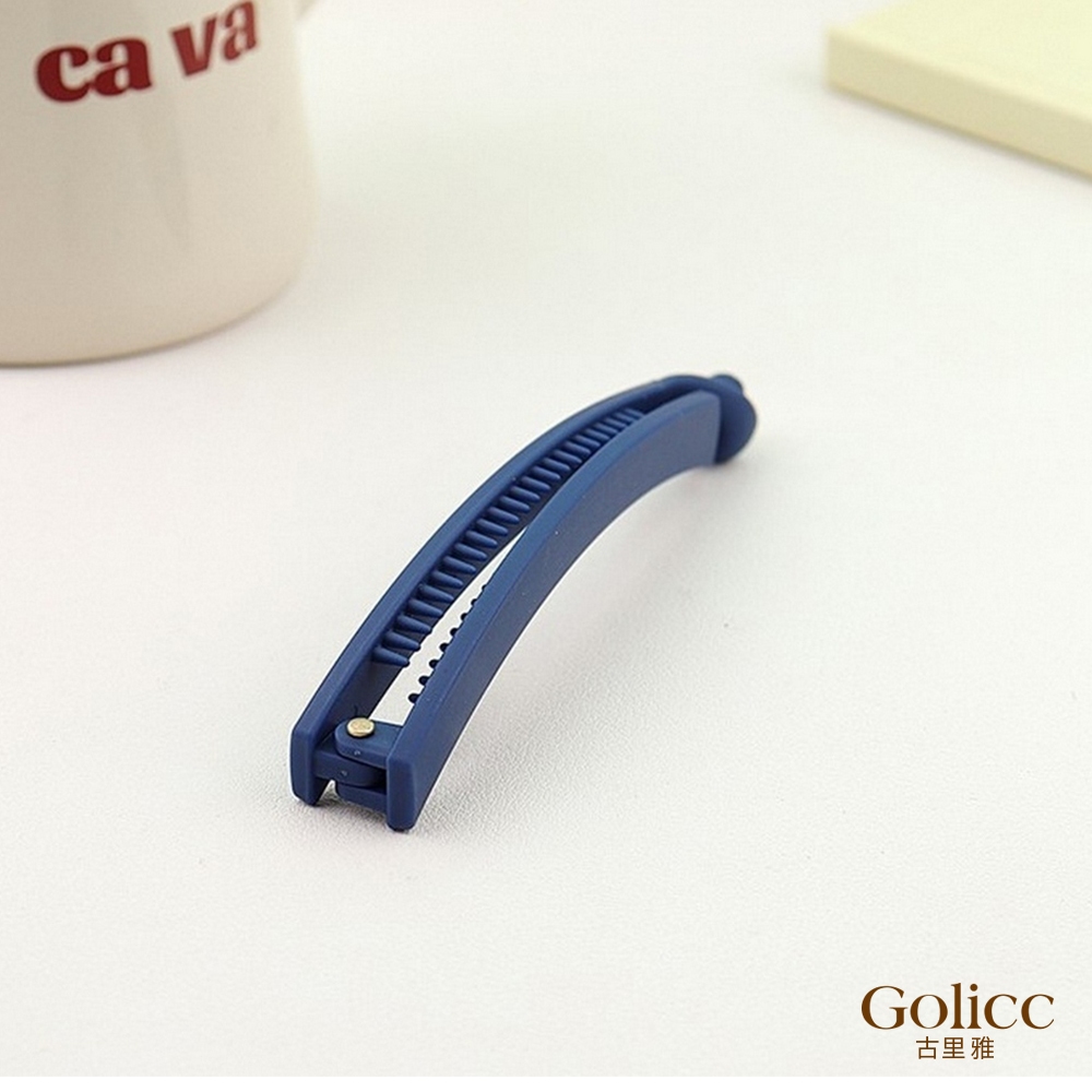【Gulicc 】古莉可 髮夾 高馬尾 固定神器 香蕉夾 (2入隨機出貨), , large