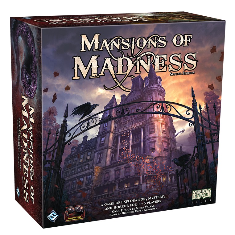 【Asmodee】瘋狂詭宅 第二版 桌上遊戲 (中文版) Mansion of Madness 2nd Edition, , large