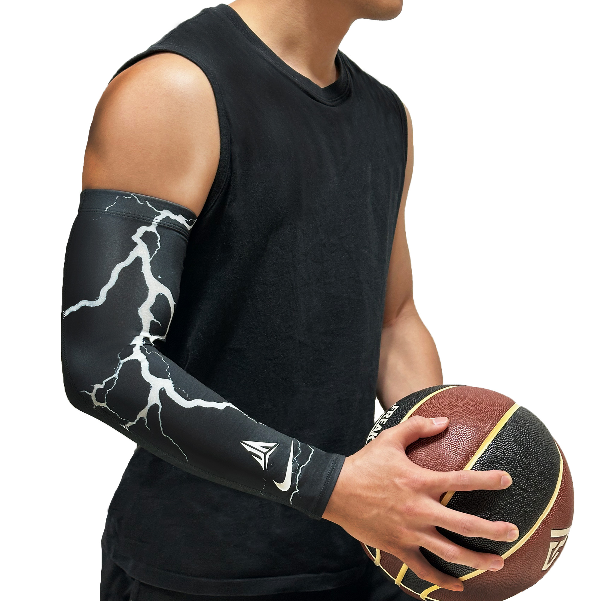 [秉宸] NIKE J MORANT 臂套 L/XL, , large