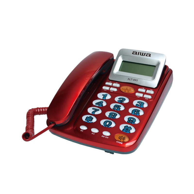 AIWA 愛華 超大字鍵有線電話 ALT-893, , large