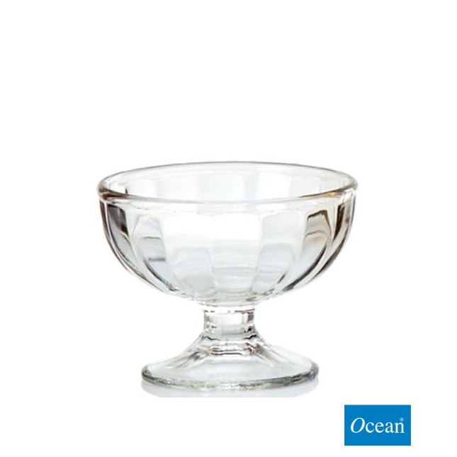 Ocean 冰淇淋碗 冰淇淋杯 玻璃碗 玻璃杯 直紋系列 205ml 金益合玻璃器皿, , large