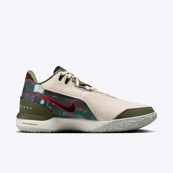 [Kixpress] Nike Zoom LBJ NXXT GEN AMPD FAZE EP 男 籃球鞋 緩震 米綠 [HF0716-200], , large