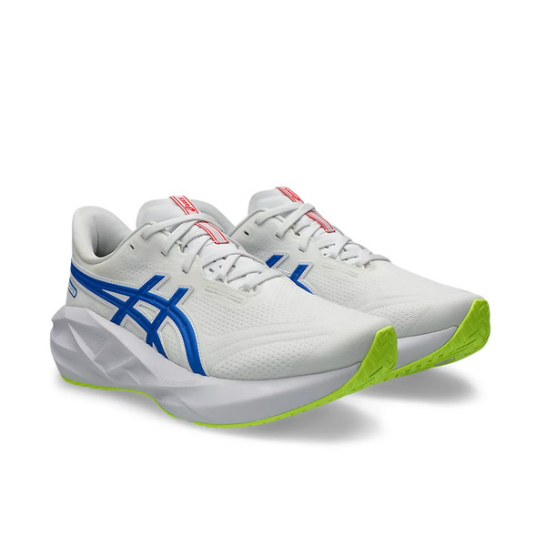 Asics Novablast 5 Atc 男 慢跑鞋 彈力 支撐 緩震 白 藍 [1011C137-100], , large