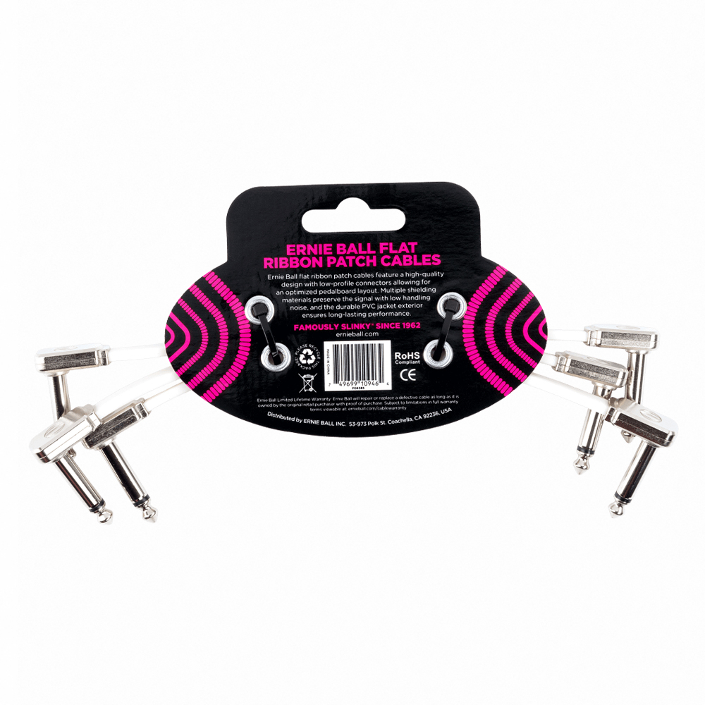 ERNIE BALL 6' Cable 3Pcs , , large