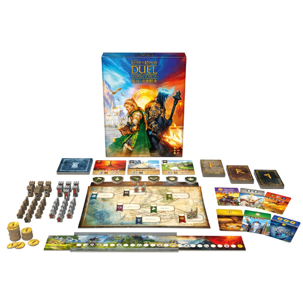 【Asmodee】七大奇蹟對決 魔戒：中洲對決版 同盟擴充包 中文版 七大奇蹟對決, , large