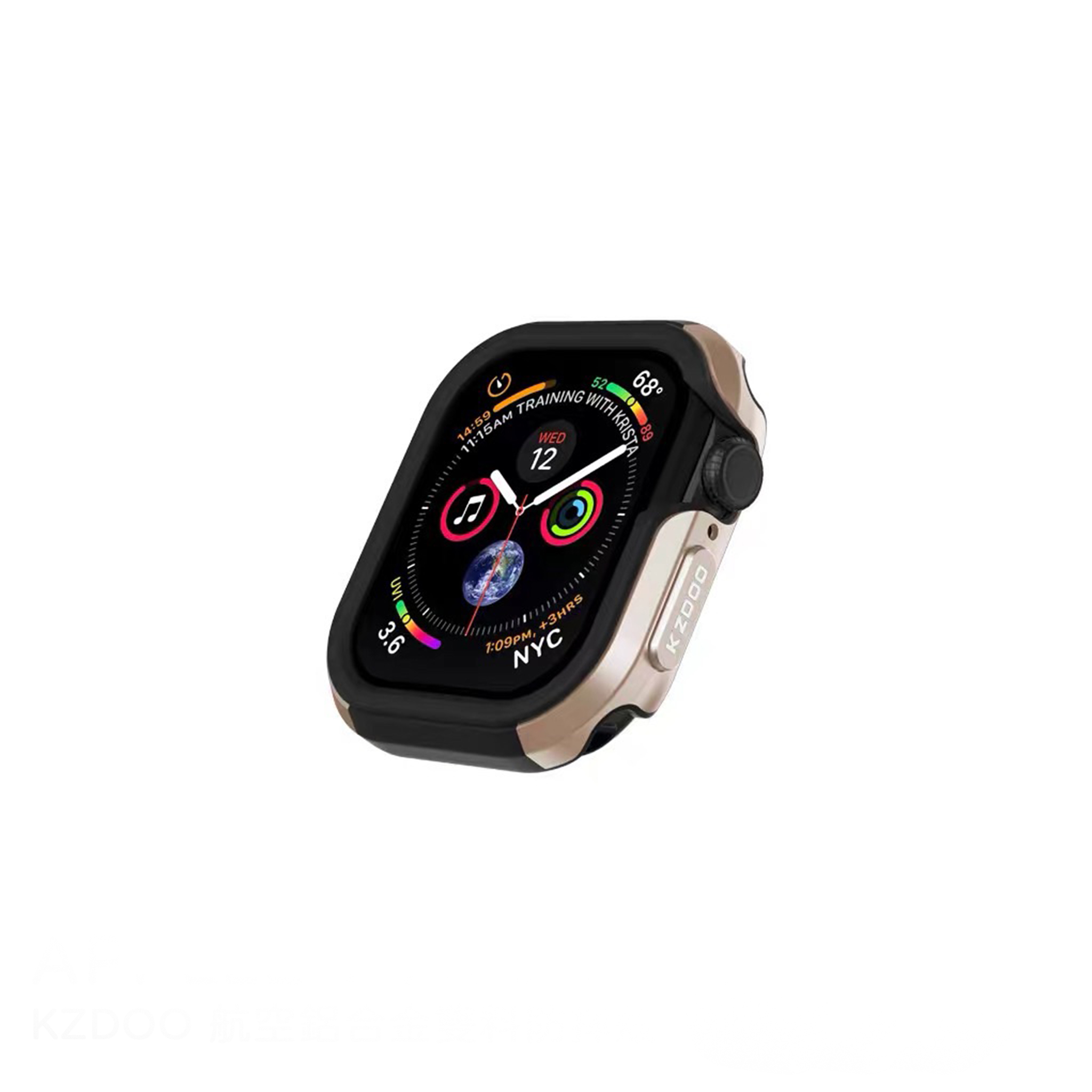 【山水之寶】KZDOO Apple watch S11 46mm/S10 46mm保護殼 航空鋁合金雙料防摔殼, , large