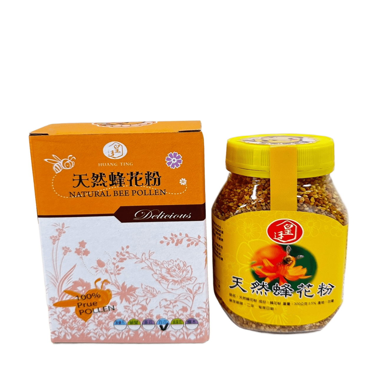 [皇廷] A+級百花蜂花粉300g瓶裝, , large