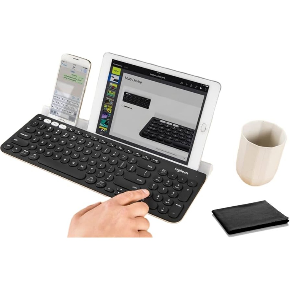 Logitech computer keyboard, , large