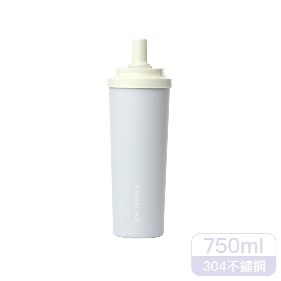 樂扣SUSU不鏽鋼吸管杯/750ml, , large