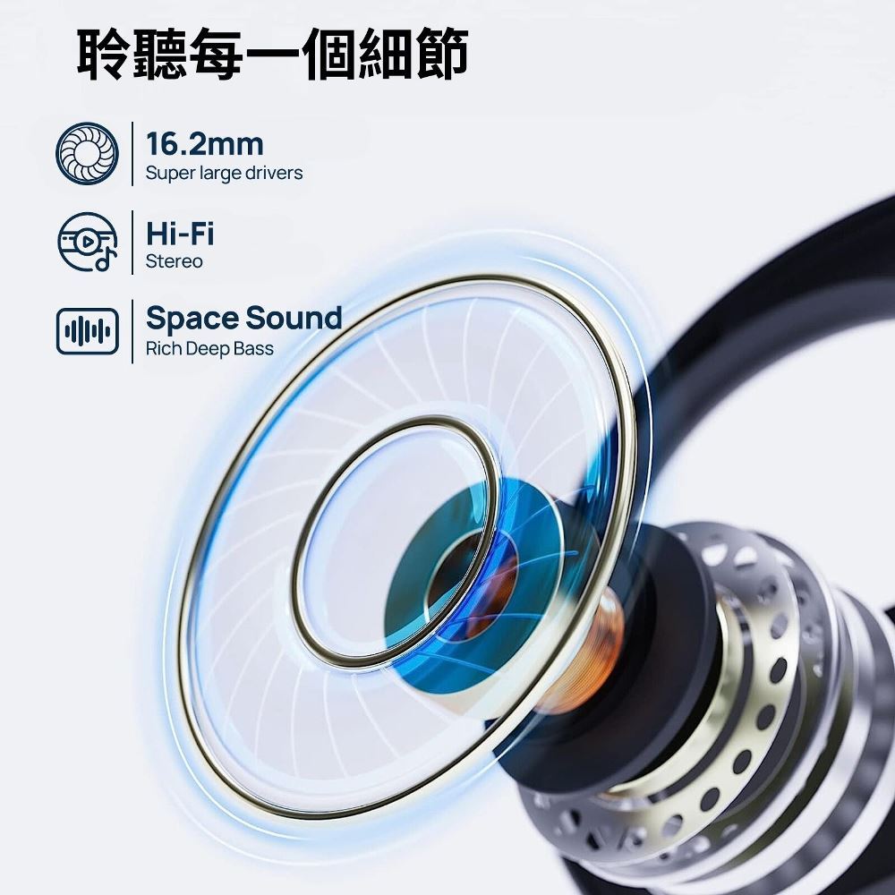 1 Buy 1 Free【OpenWave】Bluetooth Wireless Earbuds (White), , large