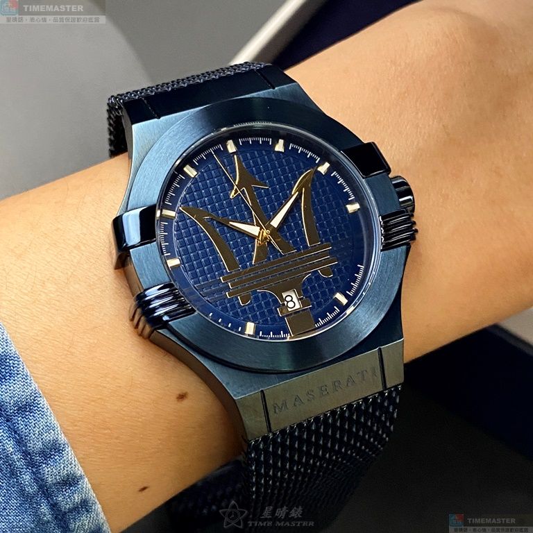 [TIMEMASTER] MASERATI watch, 42mm, R8853108008, , large