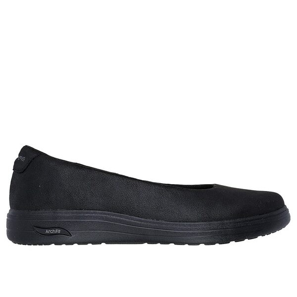 Kixpress-Skechers 思克威爾 Arch Fit Inspire 女 休閒鞋 舒適 黑 [138901BBK], , large