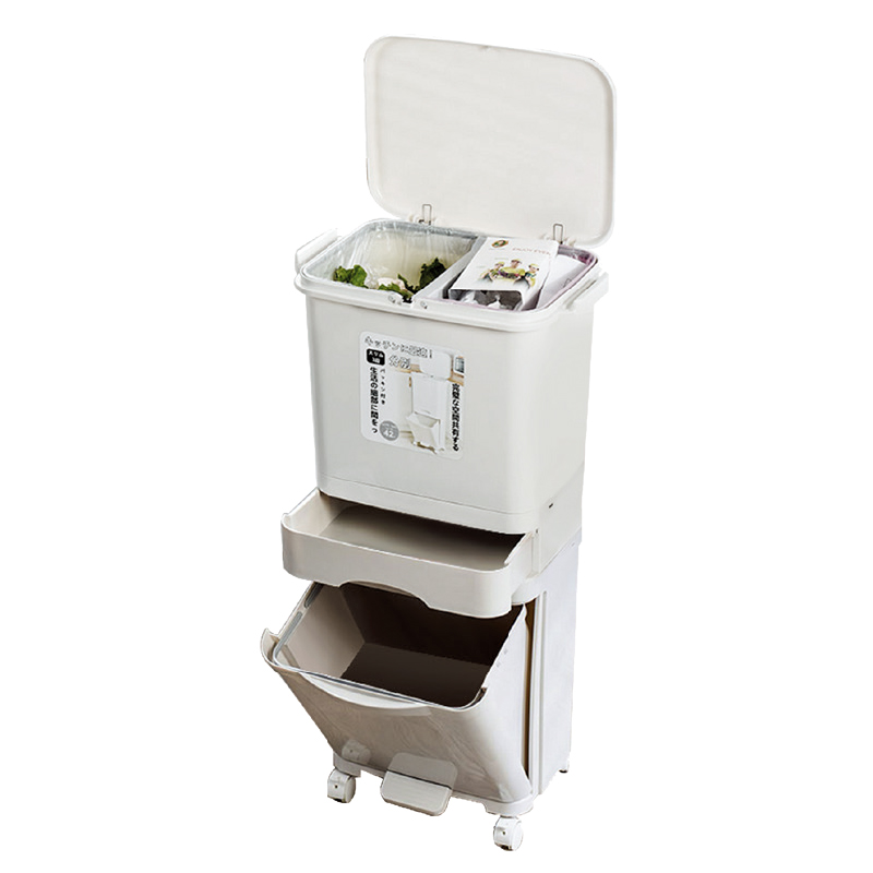 Classification trash can 42L, , large