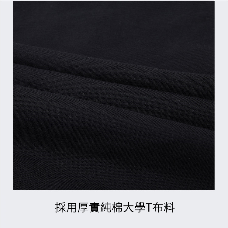 TECTOPxNASA 圓領長袖大學T恤AHB612721(原版授權 經典設計 百搭好穿), , large