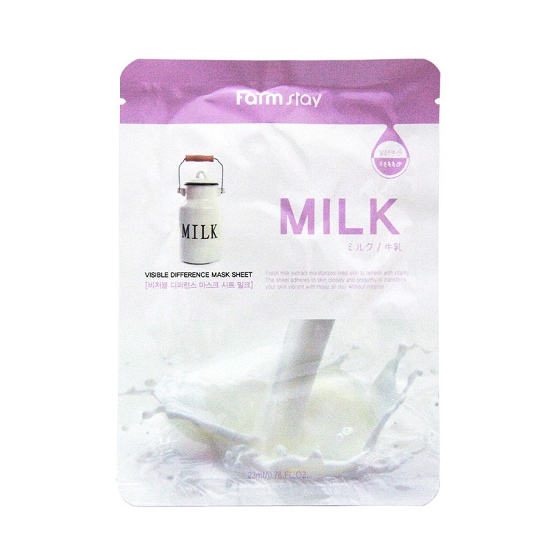 Korea Farm stay milk Mask, , large