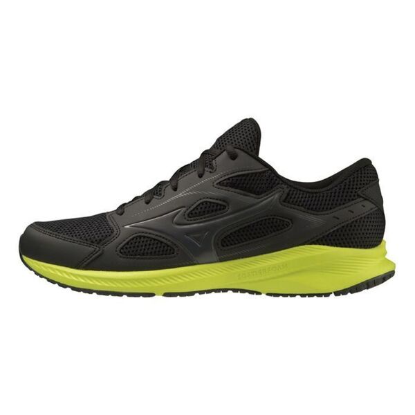 Mizuno Maximizer 26 男 慢跑鞋 運動 步行 基本款 一般型 寬楦 黑 黃綠 [K1GA240006], , large