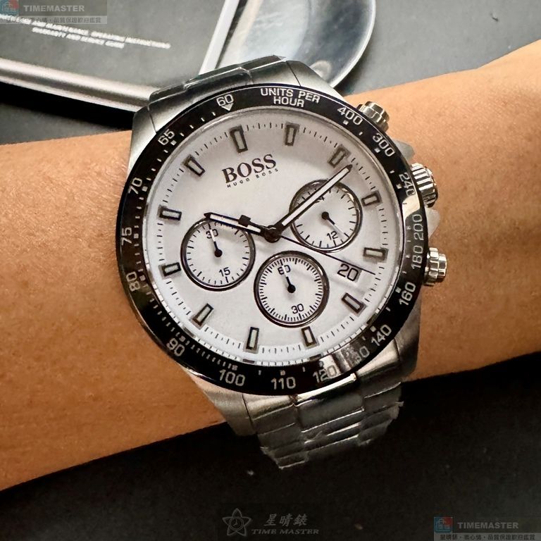[TIMEMASTER] BOSS watch, 44mm, HB1513875, , large