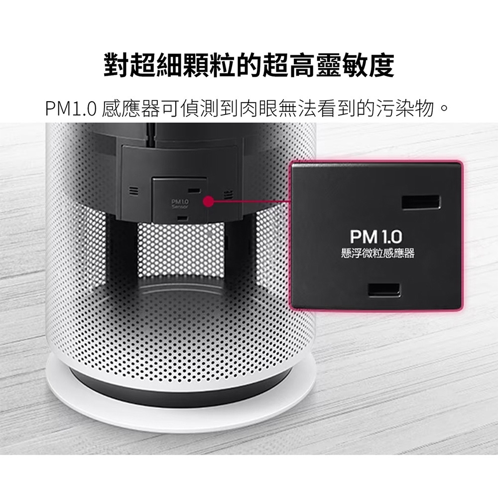 LG AS601HWG0 18坪 PuriCare&trade; 超淨化大白空氣清淨機-Hit, , large