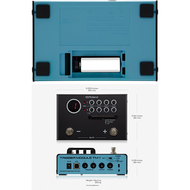 ROLAND TM-1 拾音音源器【敦煌樂器】, , large