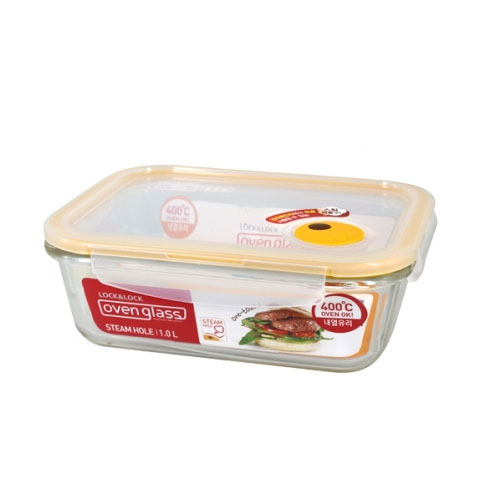 Resistant Glass Rectangular 1.0L, , large