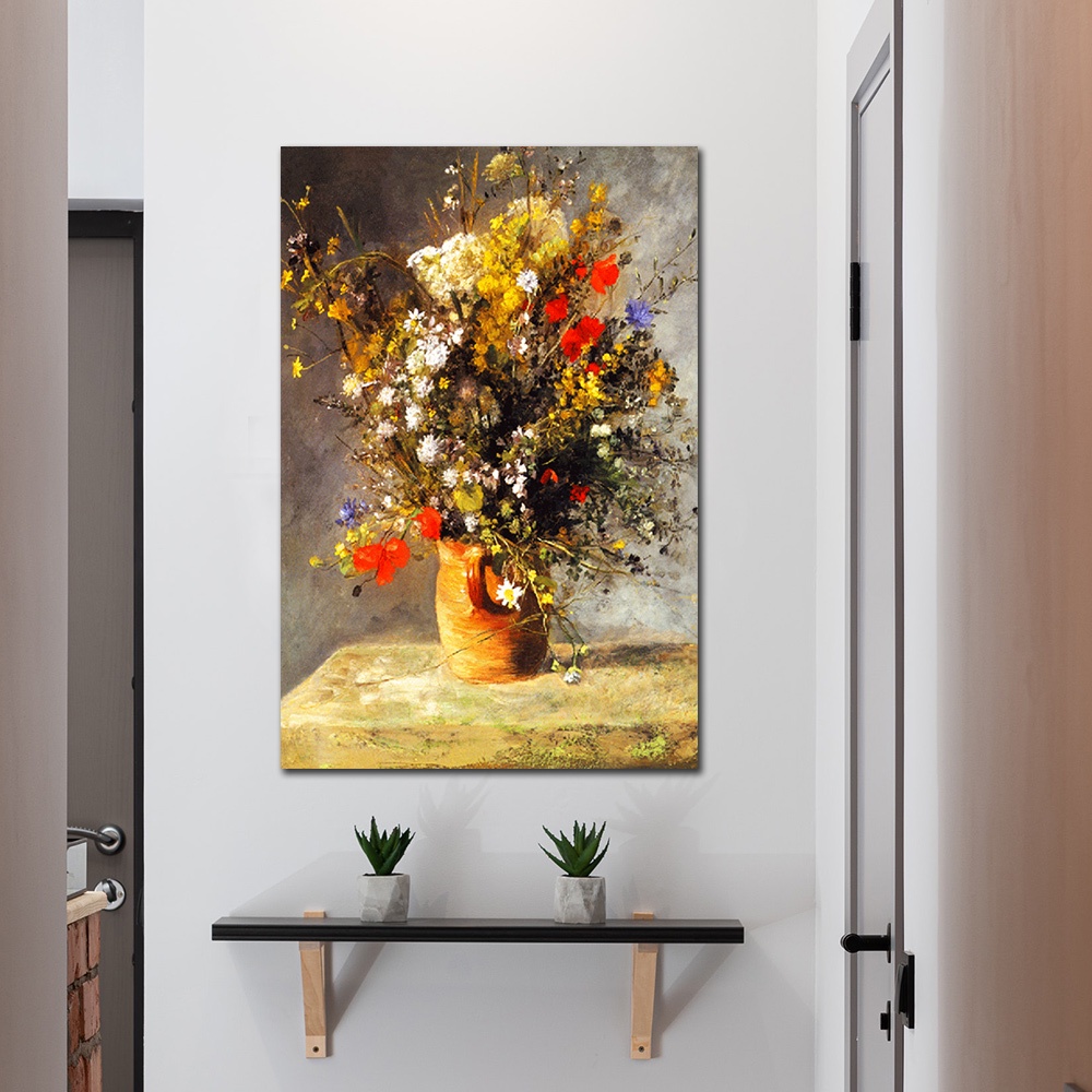 【御畫房】綻放 國家一級畫師手繪油畫60&times;90cm(VF-28), , large