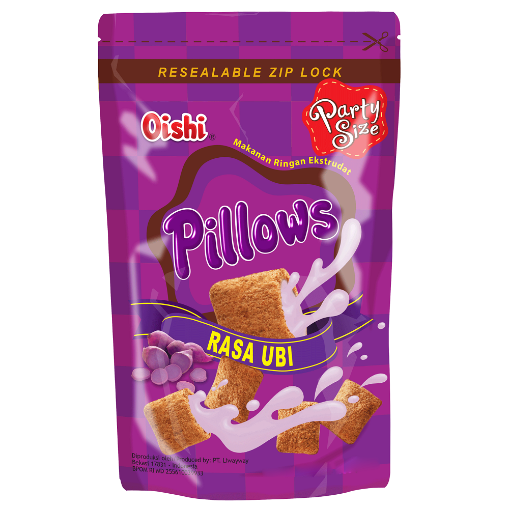 Oishi Pillow Rasa Ubi, , large