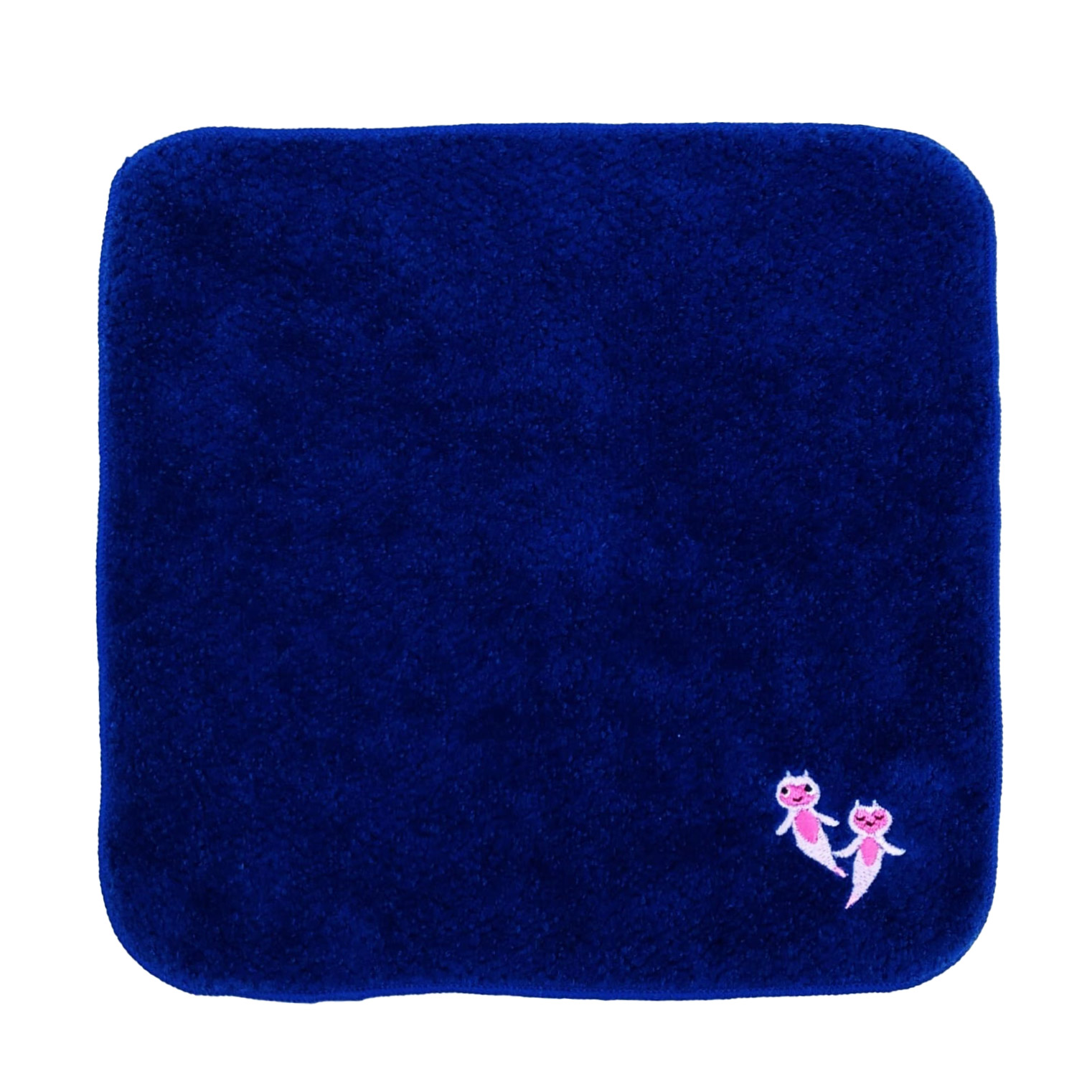 embroidered towel aquarium sea angel, , large