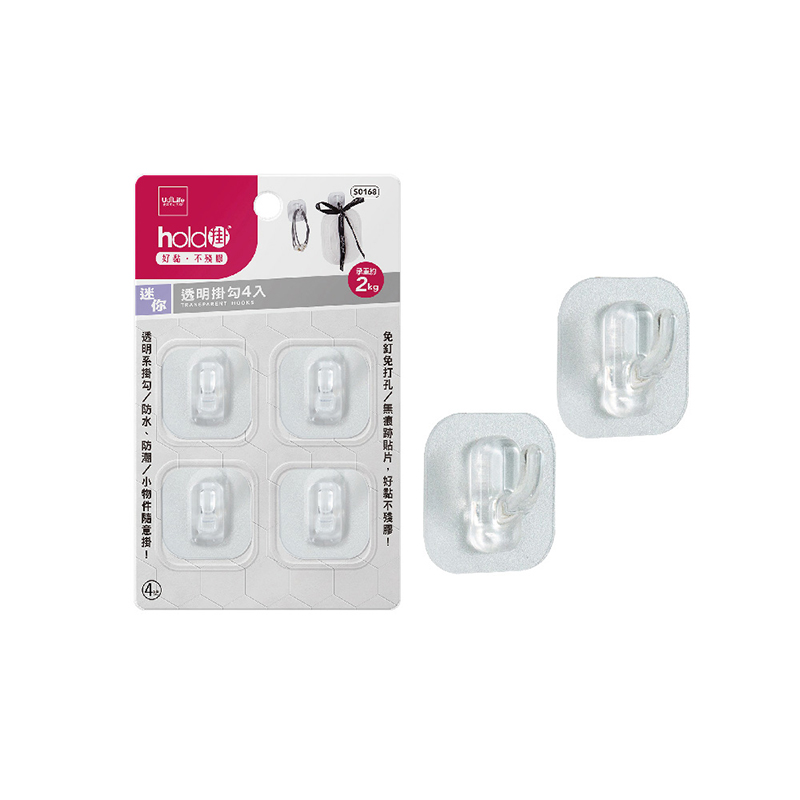 TRANSPARENT HOOKS, , large