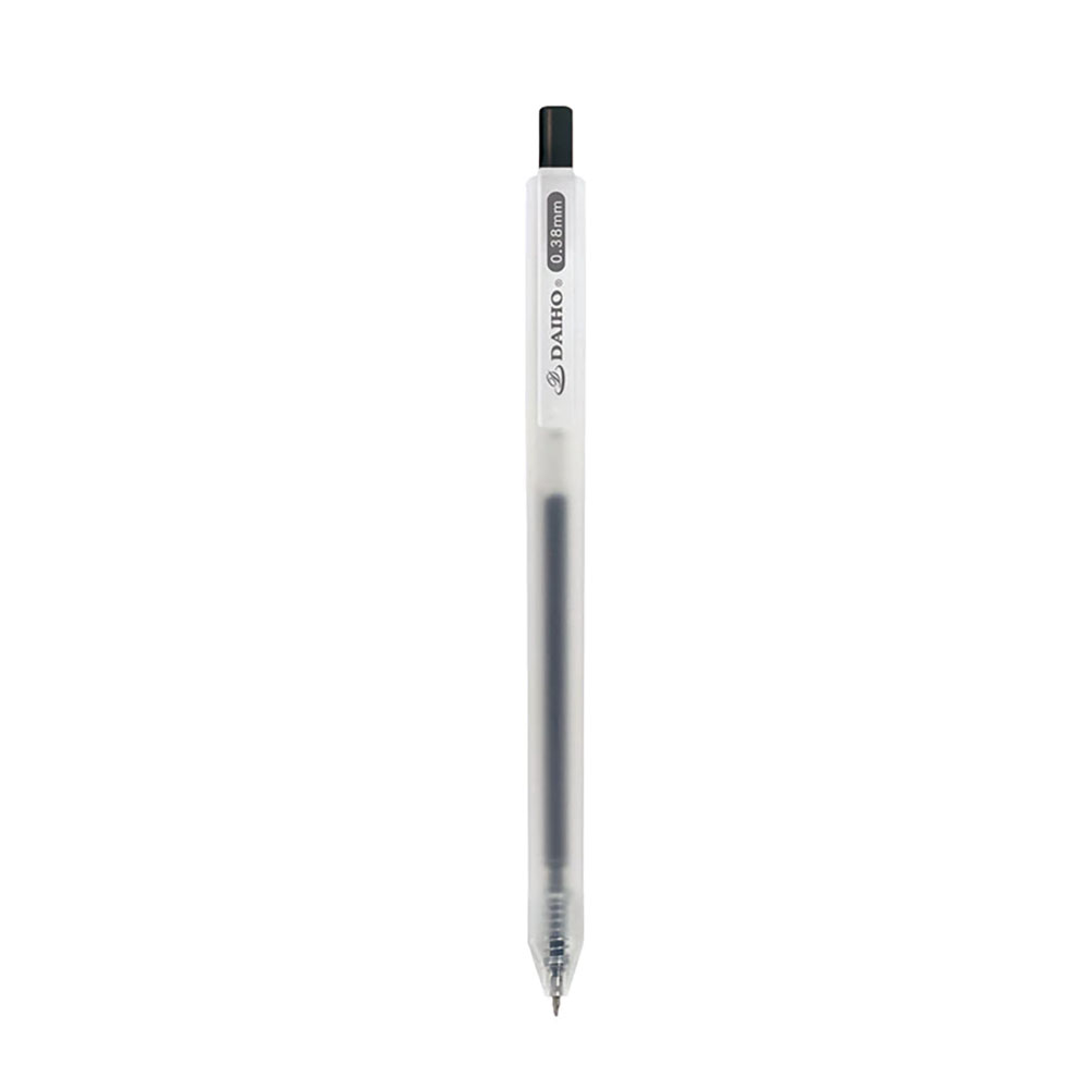 【筌翔】 本色原品0.38按動耐摔中性筆 黑 12支/盒 OGL2353, , large