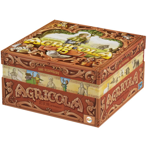 【Asmodee】農家樂 15週年紀念版 中文版｜十五年傳奇經典工人擺放的終極紀念版！農家樂 Agricola｜策略桌遊, , large